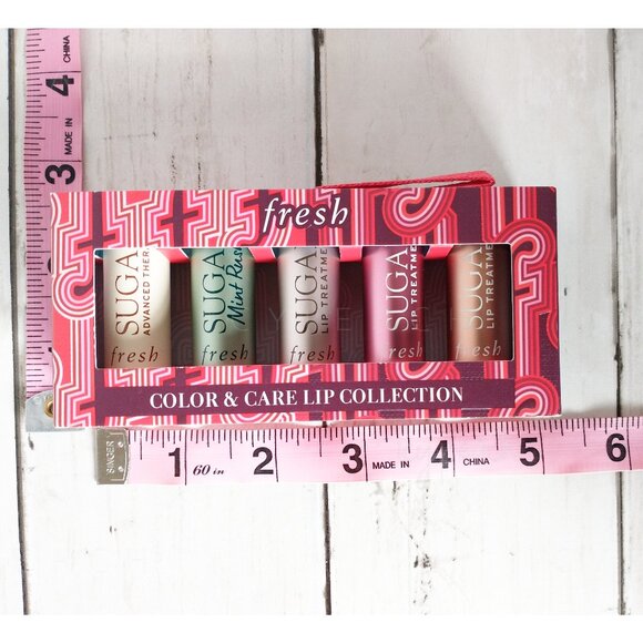 Fresh Color & Care Lip Collection New 5 Piece Tinted Lip Balm Advanced Therapy - Picture 4 of 9
